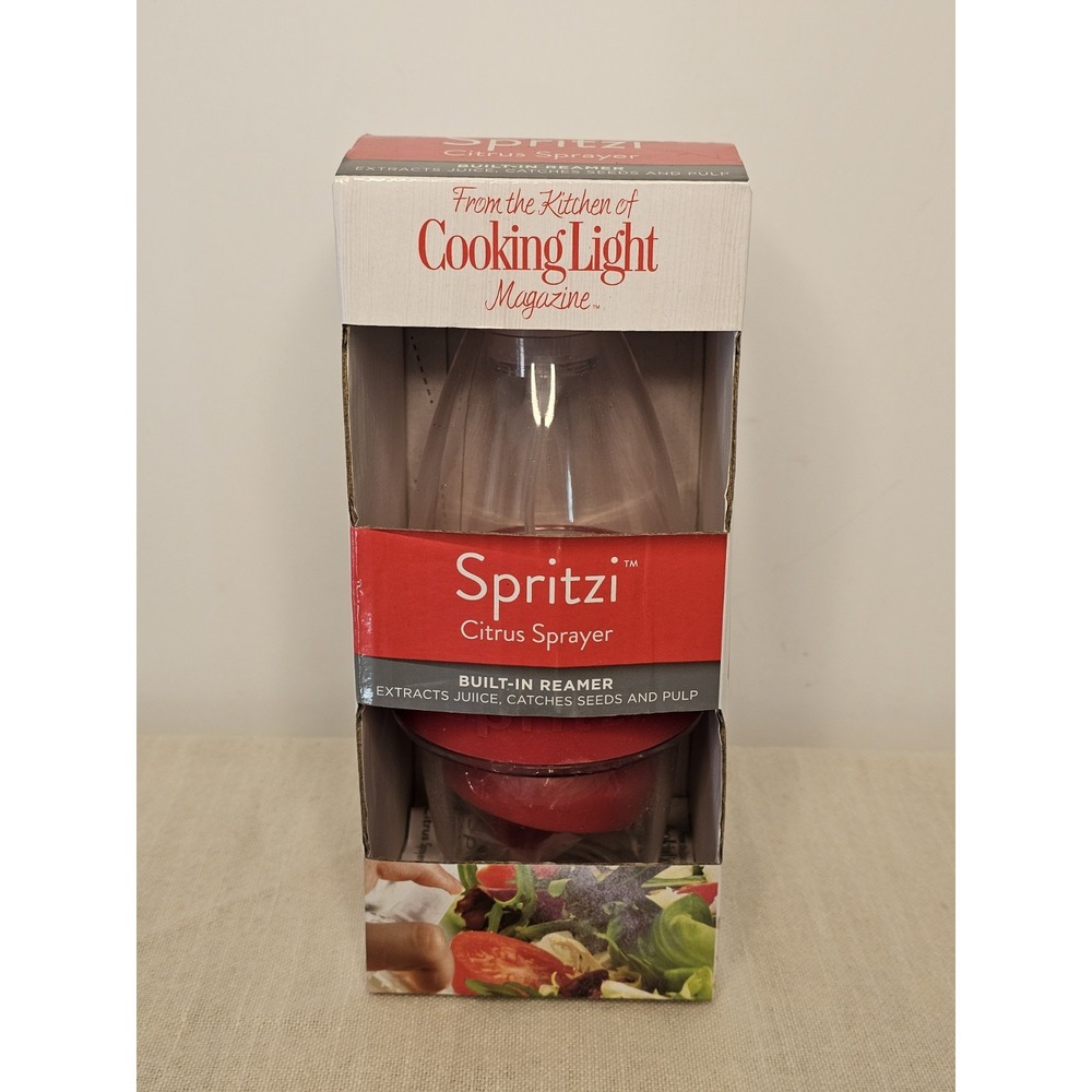 Spritzi Citrus Sprayer Red Cooking Light Magazine NIB